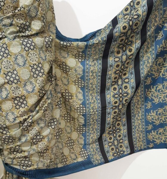 ajrakh silk saree online