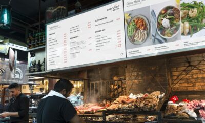 digital menu board