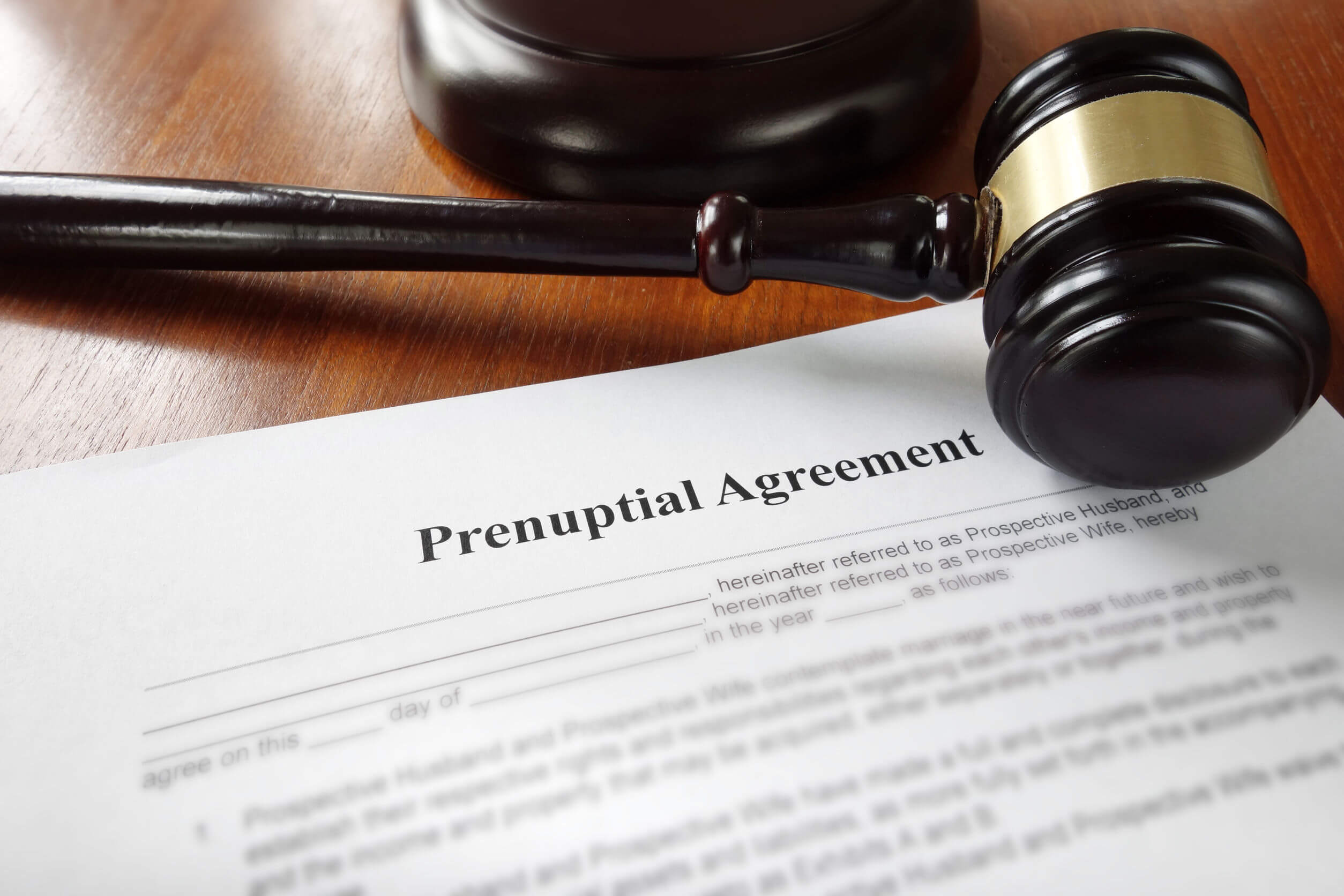 UK Family Law and Prenuptial agreements
