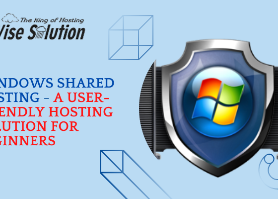 Windows Shared Hosting - A user Friendly hosting solution for beginners