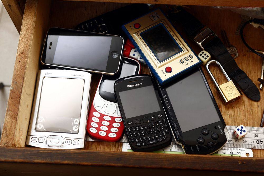 Old Gadgets And Tech Appliances