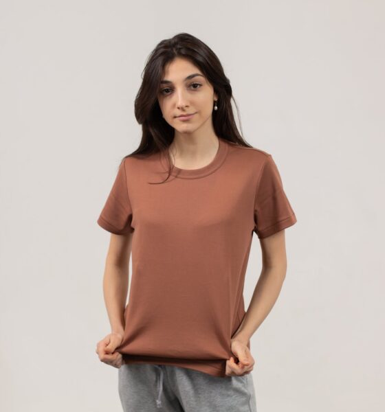 Rocking the Winter Season in Basic T-shirts for Women